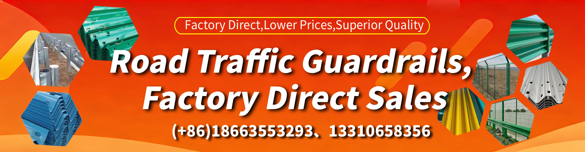 Geraldton Traffic Barrier Manufacturer, Road Barrier, Wave Beam Guardrail, Anti-collision Barrier, Isolation Barrier, Protective Fence